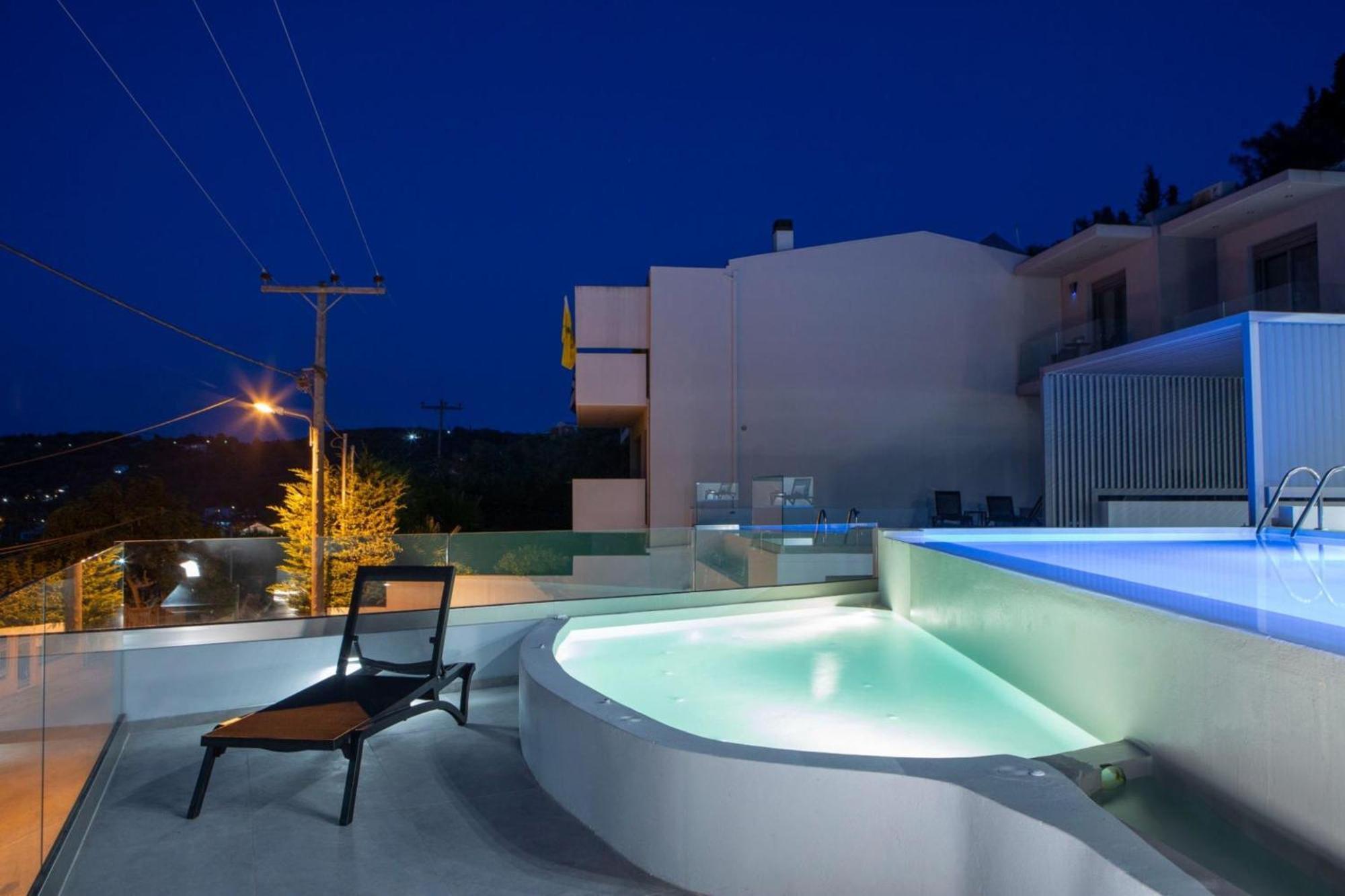 Aloft Luxury Villas Lefkada - Heated Pool Apolpaina Exterior photo