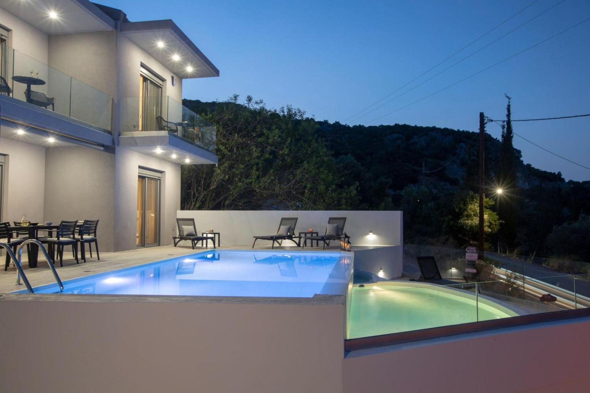 Aloft Luxury Villas Lefkada - Heated Pool Apolpaina Exterior photo