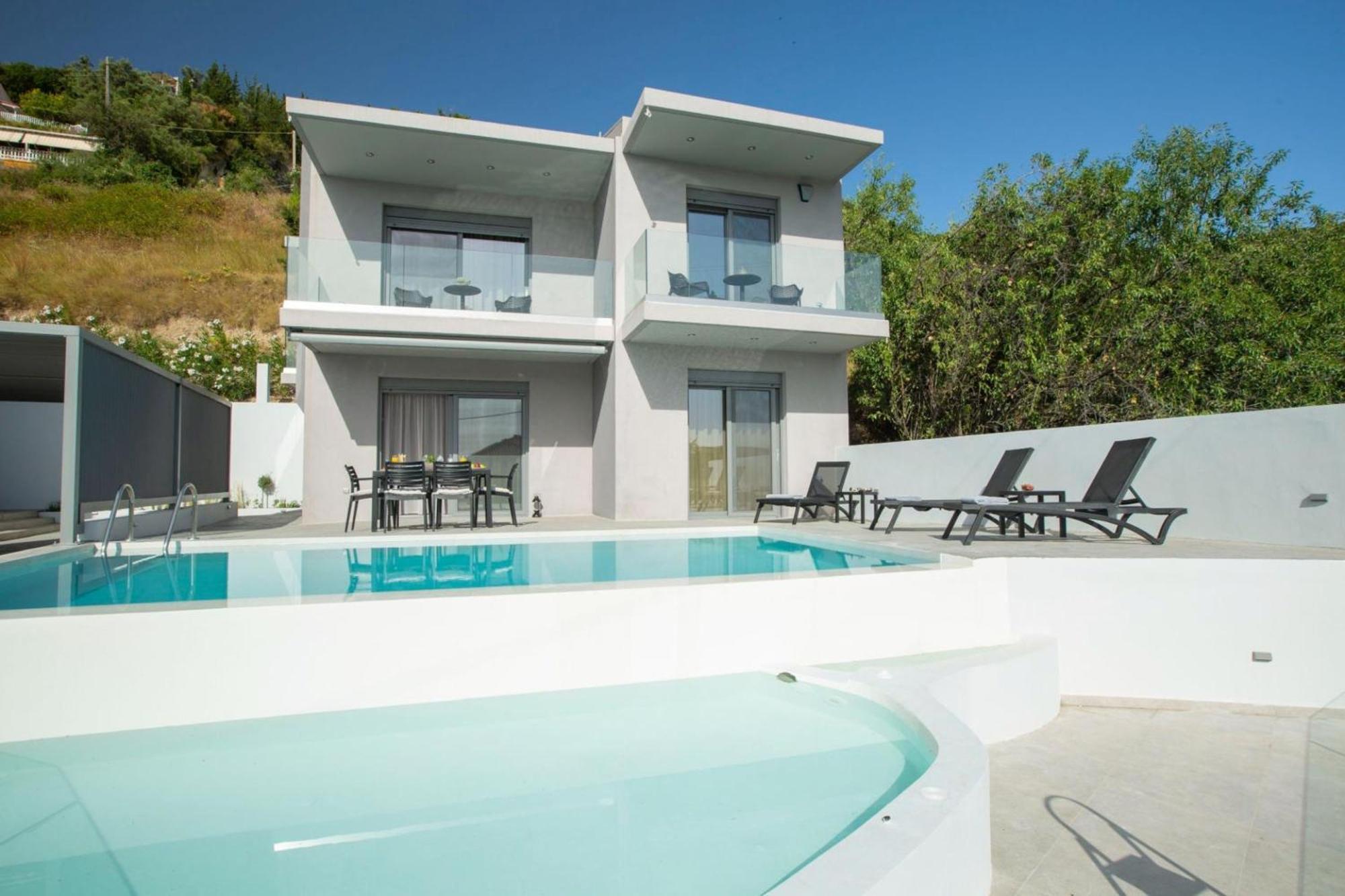 Aloft Luxury Villas Lefkada - Heated Pool Apolpaina Exterior photo
